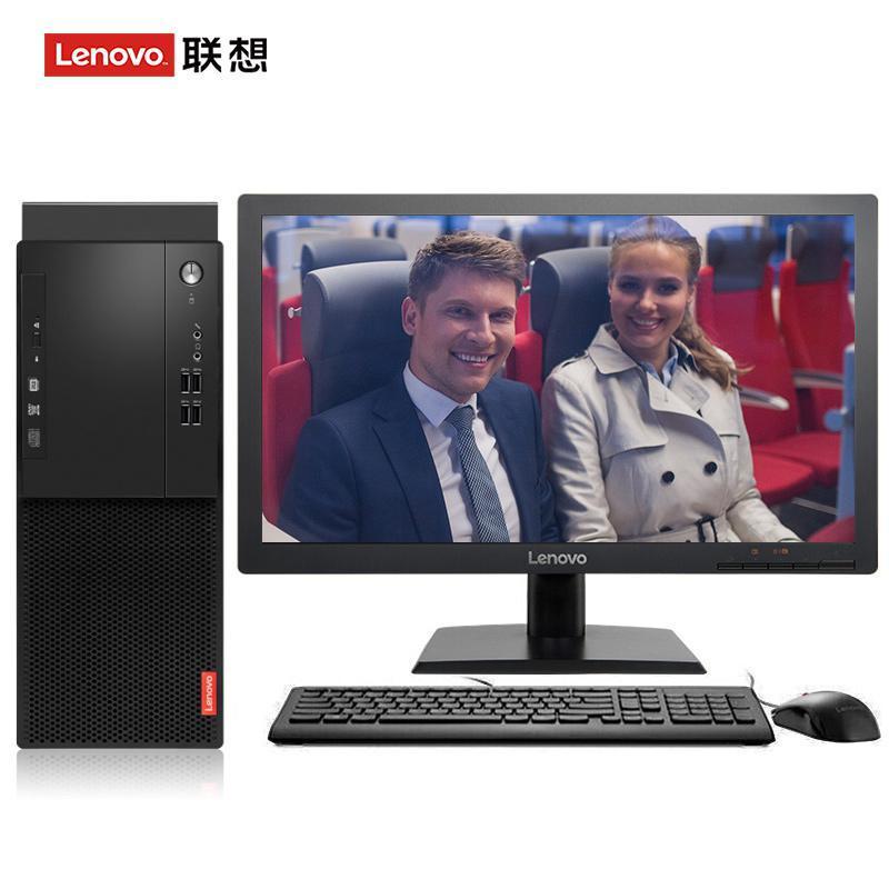 后入日韩护士联想（Lenovo）启天M415 台式电脑 I5-7500 8G 1T 21.5寸显示器 DVD刻录 WIN7 硬盘隔离...